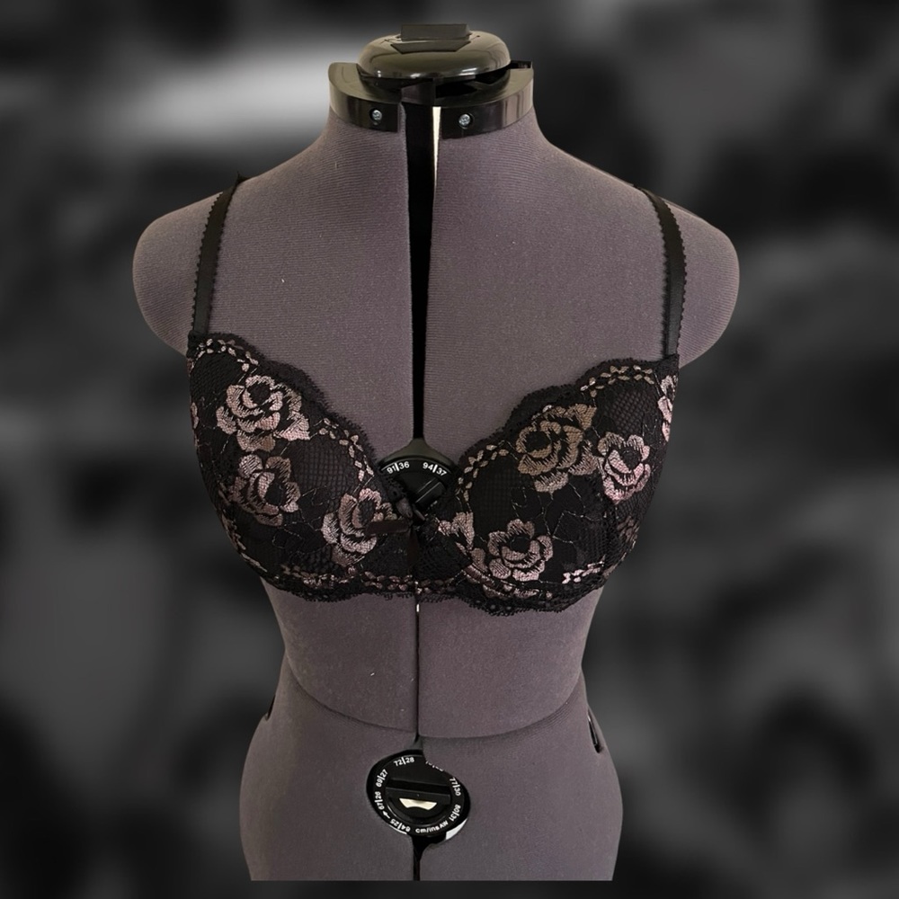 rose lace bra agent provocateur